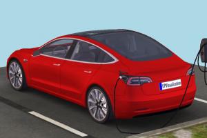 Tesla Car tesla, hyper, car, vehicle, carriage, transport, electric